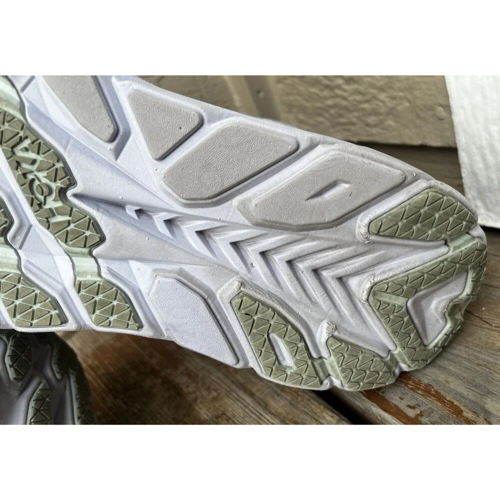 Hoka One One Clifton 8 Women’s 9.5B Running Shoes Blue Fog/Plein Air